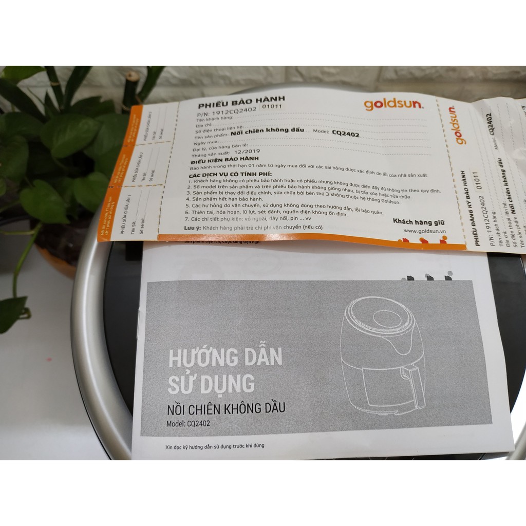 Nồi chiên không dầu Goldsun CQ2402 (3.5Lít)