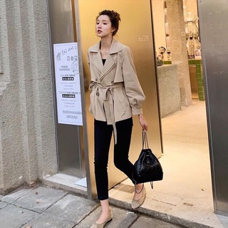 áo mangto dáng ngắn