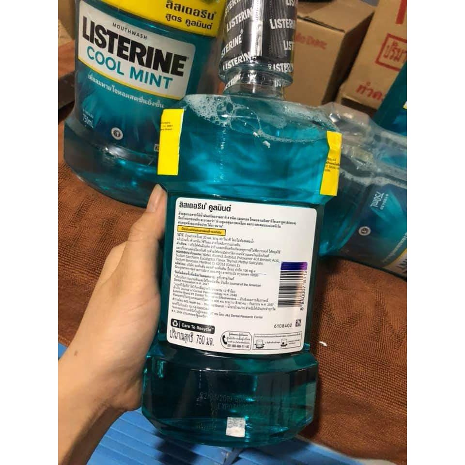 Nước xúc miệng Listerine Thái Lan 250ml