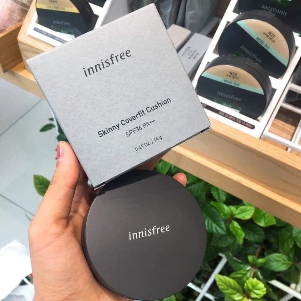 Phấn nước Innisfree Skinny Cover Fit Cushion