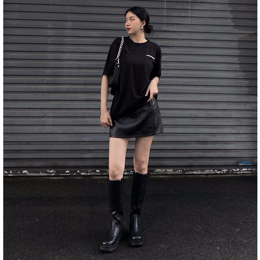 Áo Thun Tay Lỡ Unisex SLY - Damiese Cotton 100%