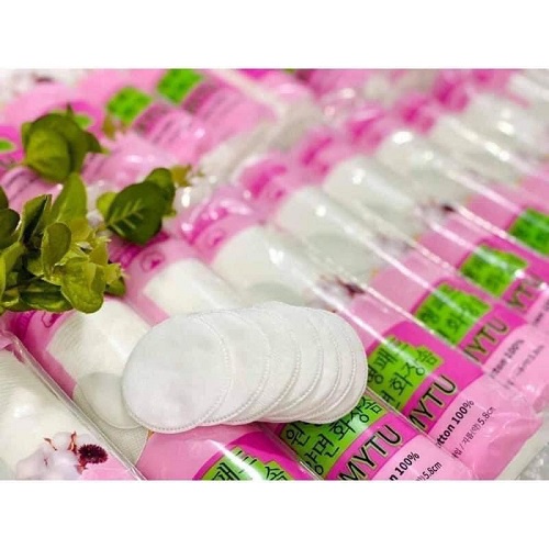 Bông tẩy trang BOB Hàn Quốc Mytu sợi bông tự nhiên- 100 miếng