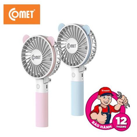 Quạt sạc cầm tay cao cấp CRF0803 Comet Hàng chính hãng