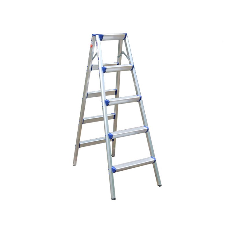 Thang Nhôm Gấp Chữ A NiNDA R05B loại 5 bậc cao 1,26m, chất liệu nhôm cao cấp siêu nhẹ