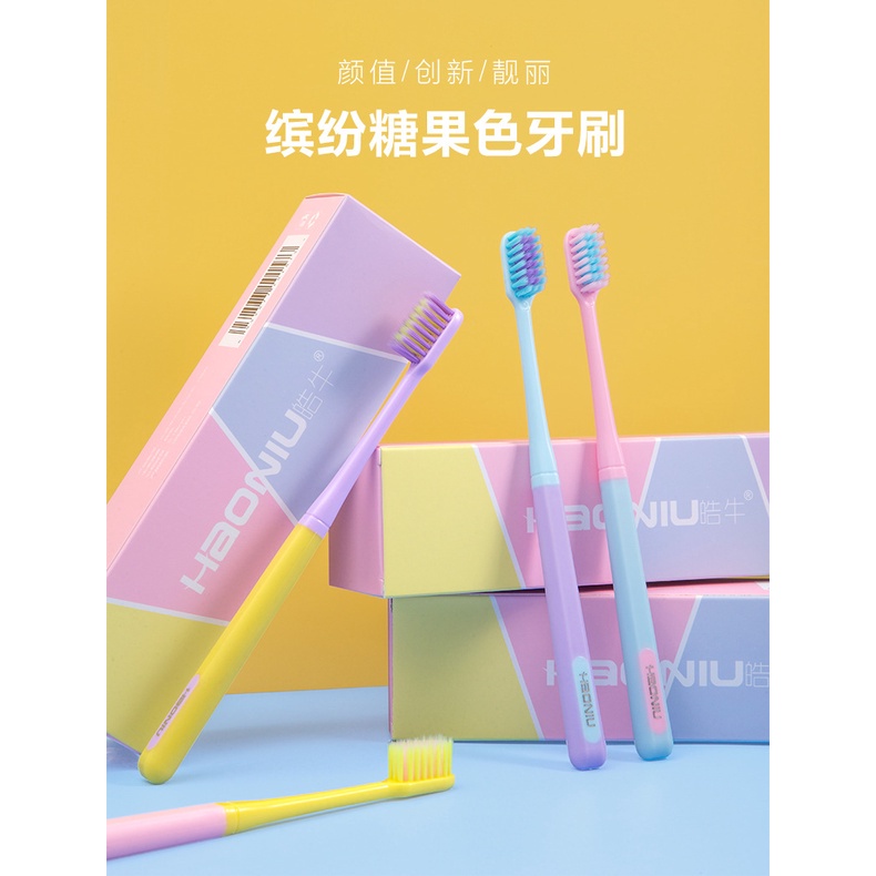 Bàn chải đánh răng mềm kháng khuẩn chất lượng cao tiện dụng