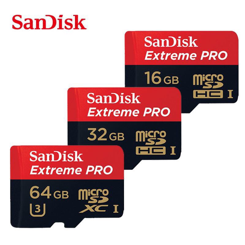 Sandisk Thẻ Nhớ micro sd class 10 4k a 2 170Mbps 4gb 8gb 16gb 32gb 64gb