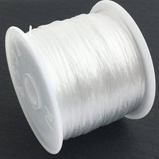 Dây cước thun lụa xỏ vòng hạt cuộn 10m