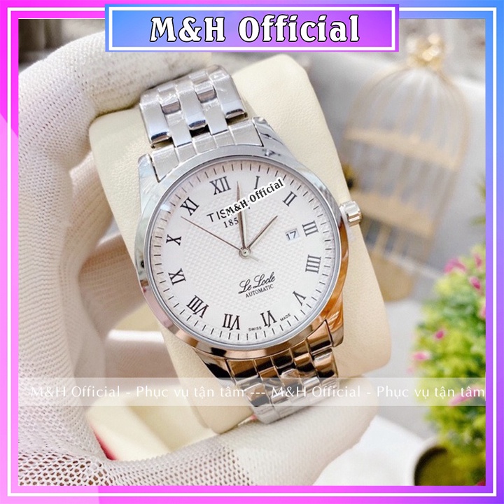 Đồng hồ đeo tay nam TS 1853 dây thép không gỉ, mặt vân cực đẹp giá rẻ, thời trang hiện đại [Tặng thêm pin] | BigBuy360 - bigbuy360.vn
