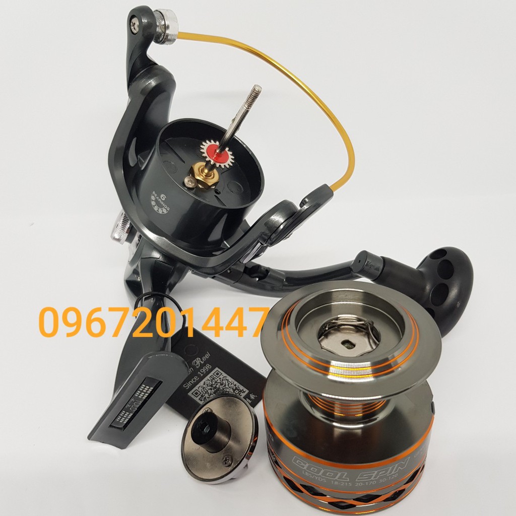Máy Câu Cá Yolo Cool Spin( Fishing Machine Cool Spin CS6000 - CS5000 - CS4000