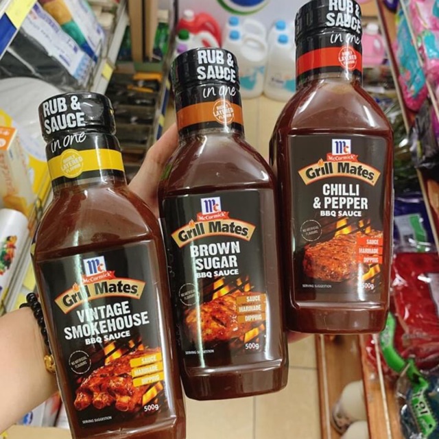 Sốt Ướp BBQ
