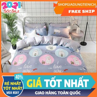 Bộ Chăn Ga Gối POLY Nhập Khẩu M6 M8