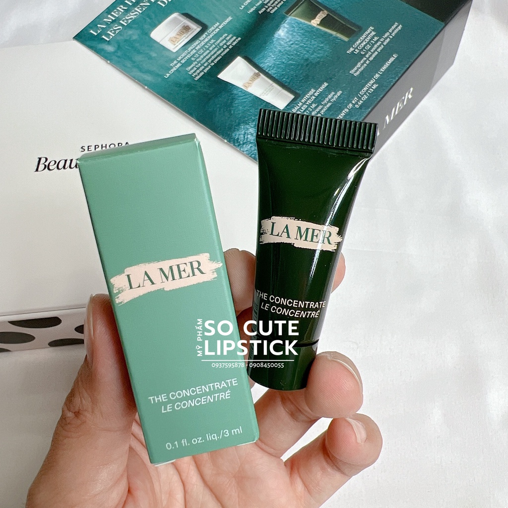 Set dưỡng 4 món La Mer ( soft cream - moisturizing cream - kem mắt - serum)