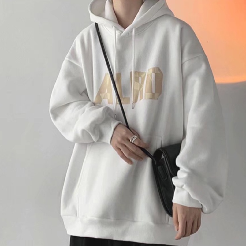 Áo hoodie Dáng Rộng Thoải Mái In Chữ Phong Cách Hip Hop Đường Phố Nhật Bản Cỡ M-5XL Cho Nam