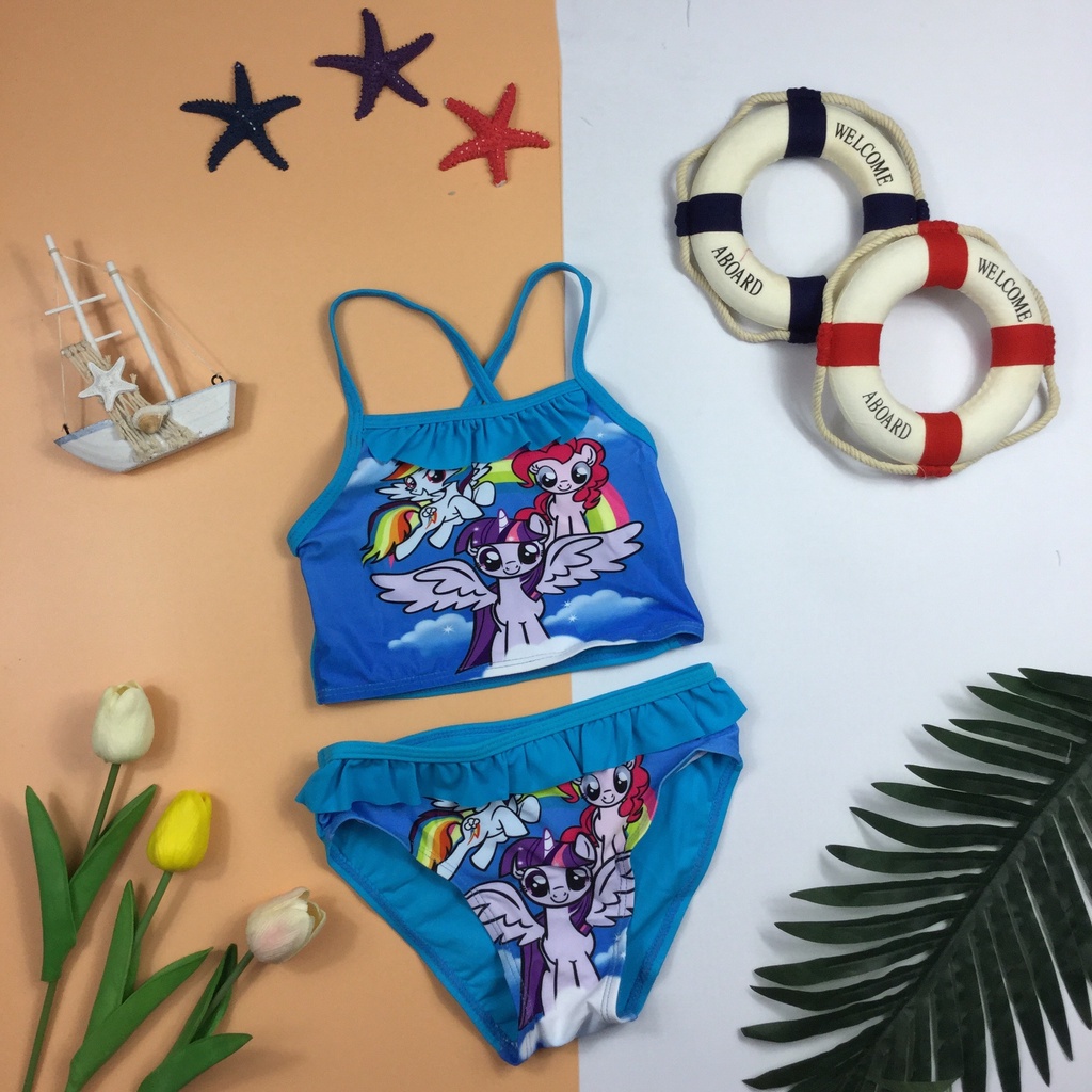 Đồ bơi bikini Pony dành cho bé gái