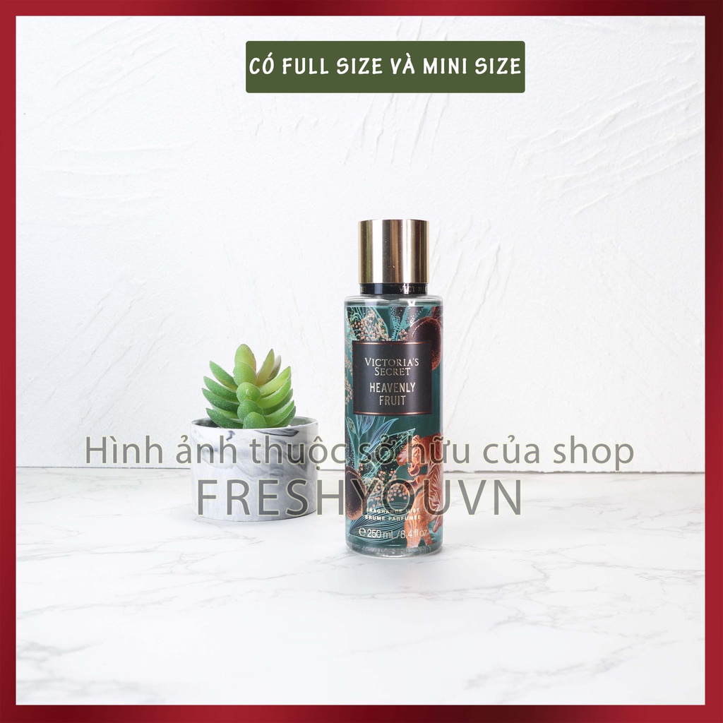 Heavenly Fruit - Xịt thơm toàn thân body mist khác Victoria's Secret - Trái cây - Lunar New Year 2022