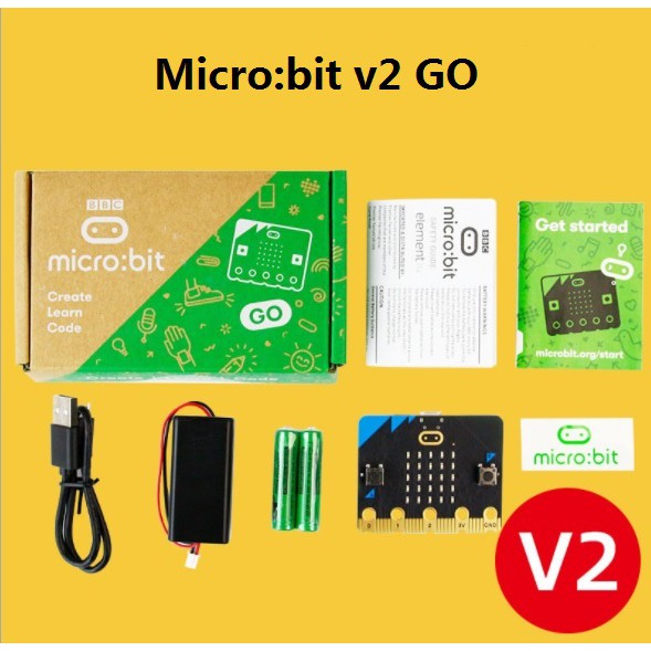 Bộ kit BBC Micro:bit V2 Go - Lập trình IoT - Giáo dục STEM 4.0