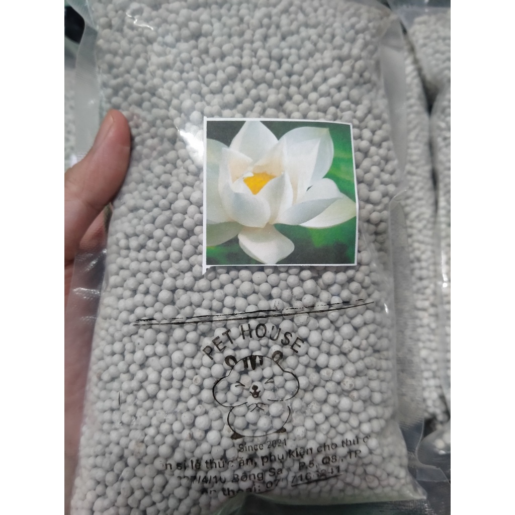 Cát sand thơm 1kg (dâu/đào/bạc hà) lót chuồng hamster