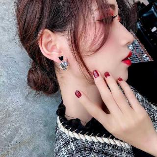 Đôi Bông Tai Mạ Bạc 925 Nạm Đá