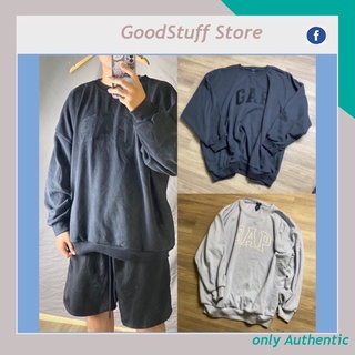 Áo nỉ Sweater GAP chính hãng (2 màu :Đen-Baby Blue)
