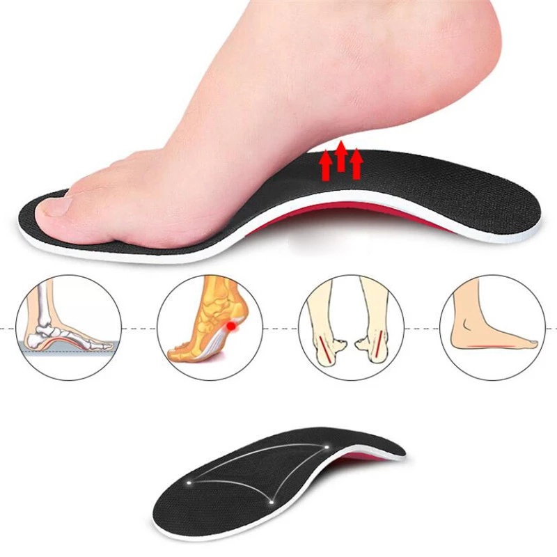 Đệm Gel Lót Giày Hỗ Trợ Chỉnh Hình Vòm Chân 3D Cao Cấp Cho Nam Nữ