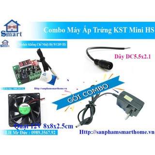 ComBo DIY Máy Ấp Trứng Đơn Giản KST Mini HS [ MADE IN VIETNAMAESE ]