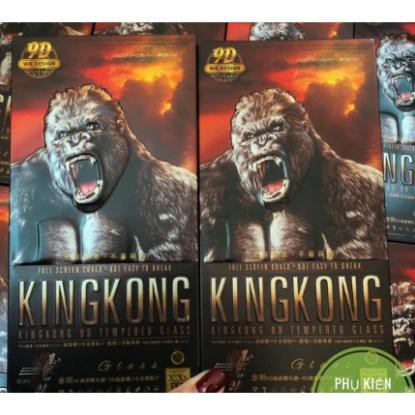 Siêu kính cường lực 9D chính hãng King kong WK  Iphone 11 Pro Max 7 7plus 8 8plus X Xs xs max  ( hộp  sắt)