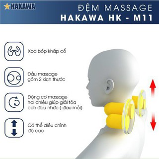 Đệm massage HAKAWA HK-M11