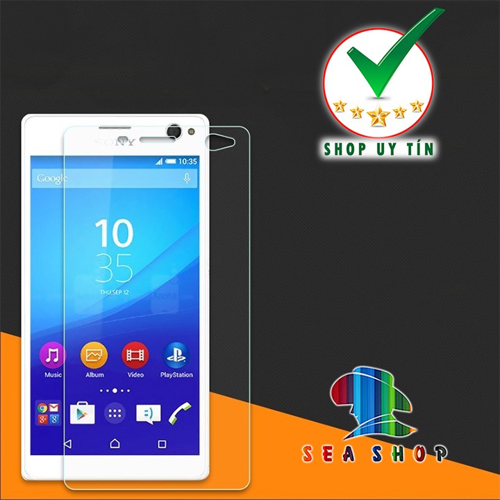 [SEASHOP] Bộ 2 kính cường lực Sony Xperia C5 - E5563