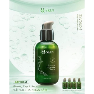 Tái tạo da nhân sâm mqskin mẫu cũ