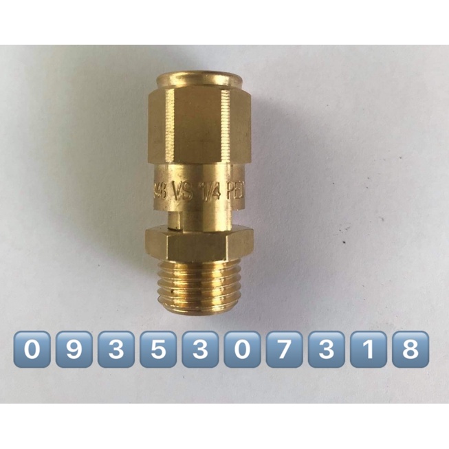 Van An Toàn P.T 2bar PN 25 D.6mm - Linh Kiện & Phụ Kiện Máy Pha Cà Phê Chính Hãng - Nhập từ Ý