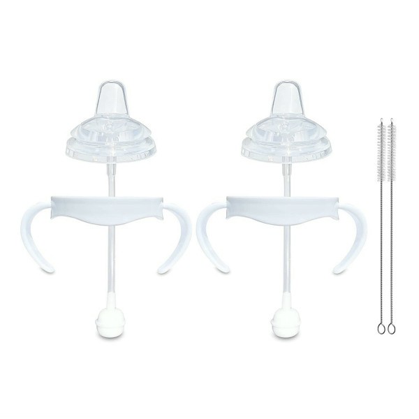 Set tay cầm và ống hút cho bình sữa Avent Natural