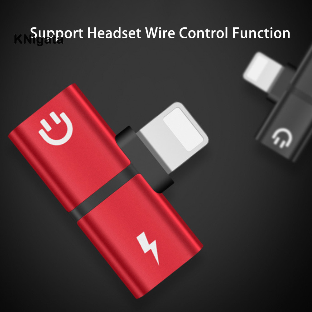 Đầu Chia Cổng Sạc Tai Nghe 2 Trong 1 Cho Iphone 7 8 X | BigBuy360 - bigbuy360.vn