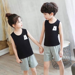 Bộ quần áo ba lỗ trẻ em