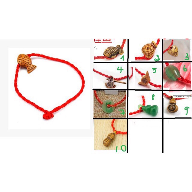 Vòng chỉ đỏ may mắn