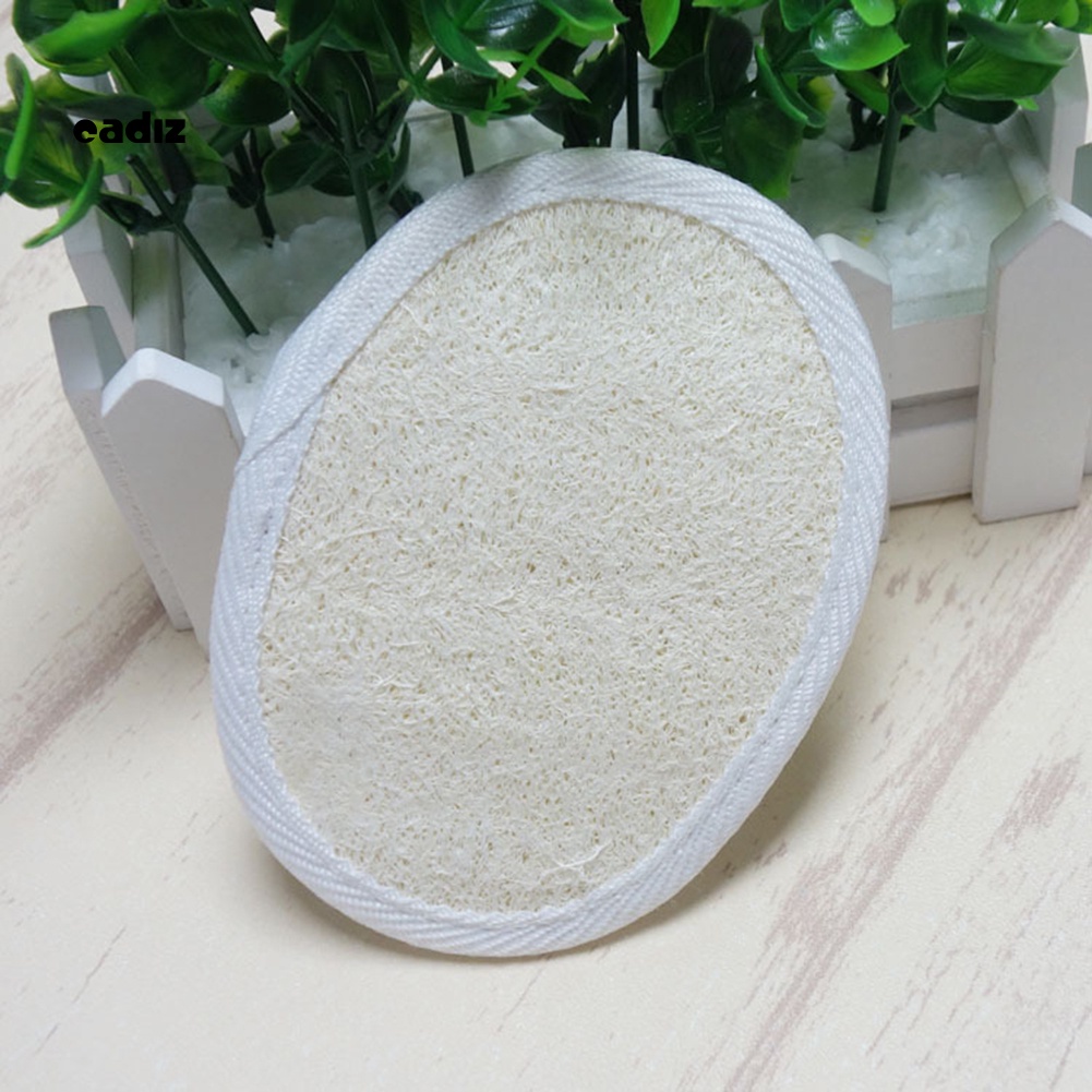 Bông Tắm Bằng Xơ Mướp Hình Oval Giúp Tẩy Tế Bào Chết Cho Da