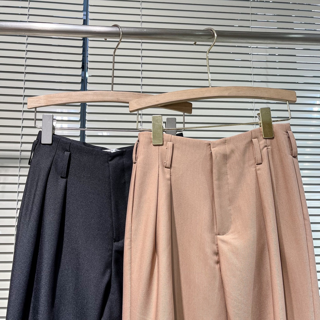 Quần baggy ly giữa xắn lai , Peace House Clothing