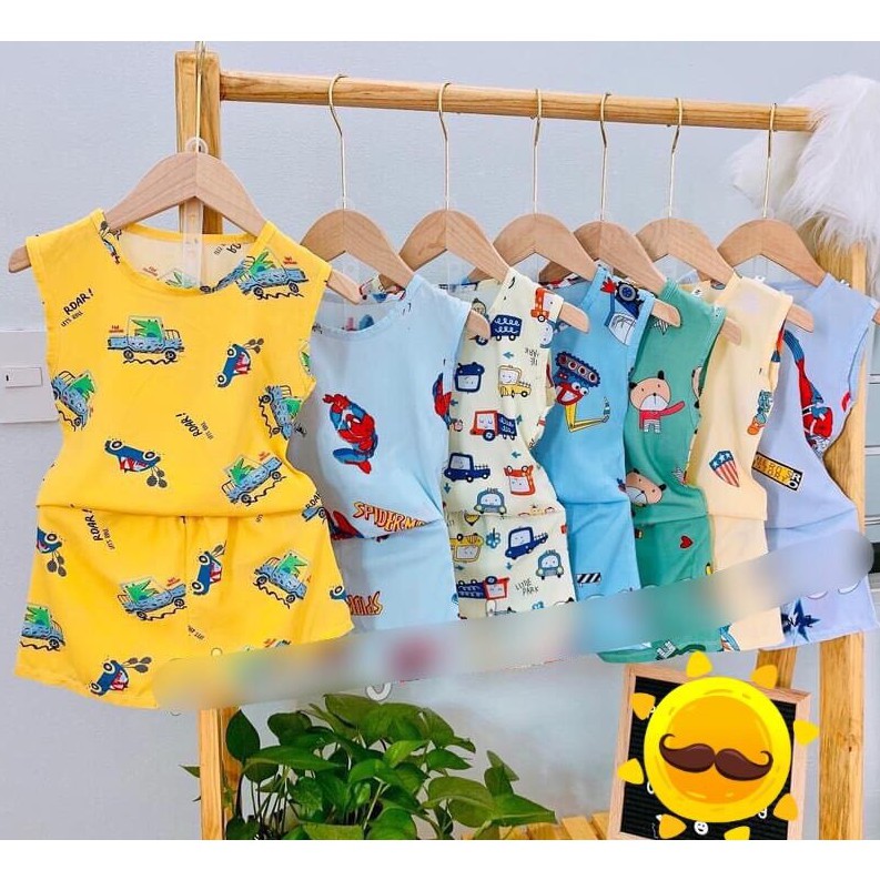 Sét 3 bộ tole cho bé TRAI VÀ GÁI sát nách.   Tole 2da dày dặn , mát , mịn, ko ra màu