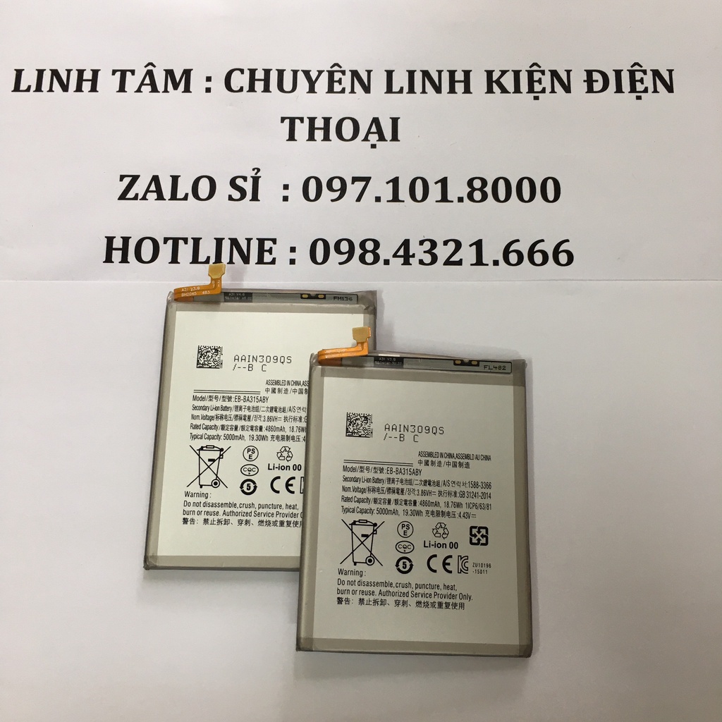 Pin Samsung Galaxy A22 4G dung lượng 4500mAh