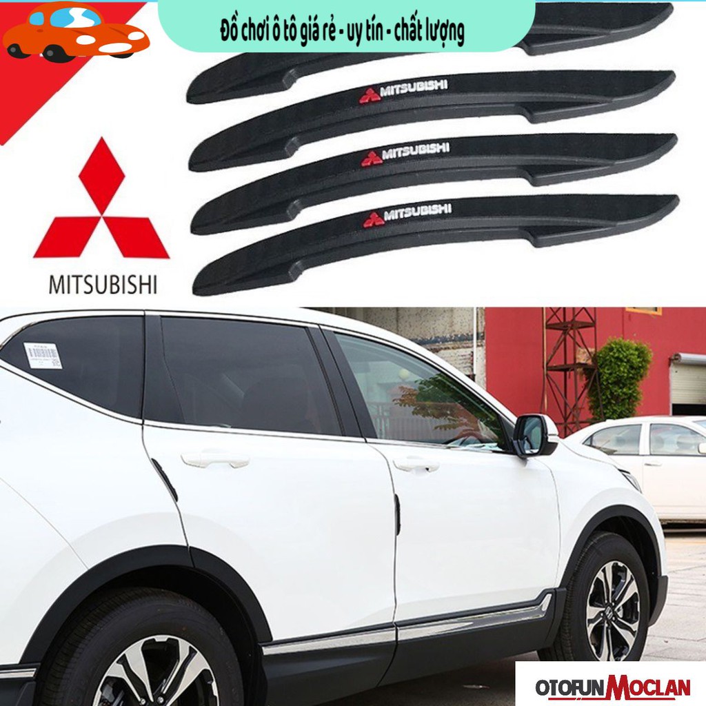 Mitsubishi 4Pcs/Set Bộ 4 miếng dán cửa chống xước cửa va đập ô tô Chưa Có Đánh Giá Dán cửa ô tô chống xước