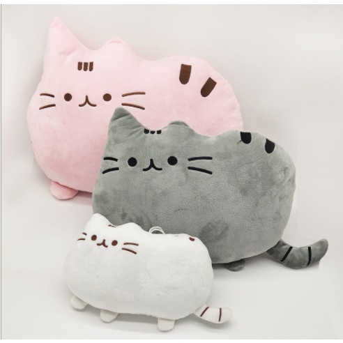 gấu bông chăn pusheen GBC16 dễ thương cute gối kèm chăn lông thêu