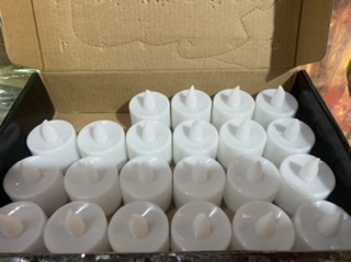 Nến điện tử Tealight (size 3.5x4cm)