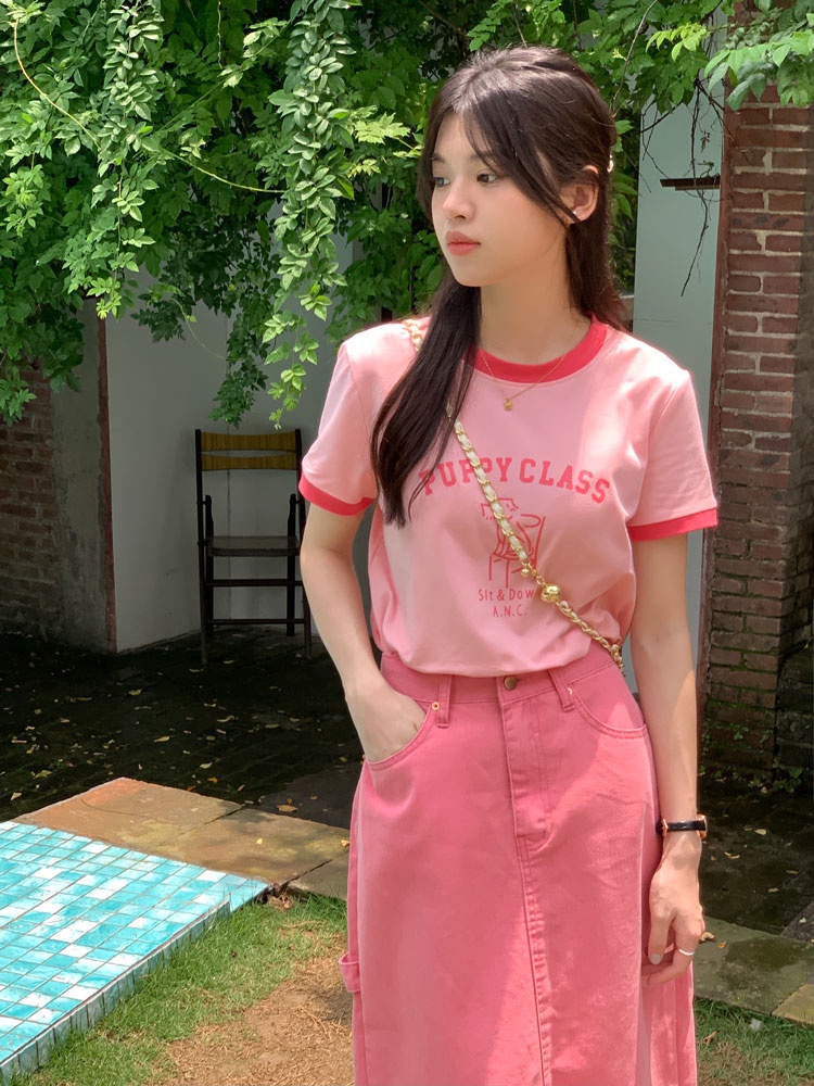 Áo Thun Cộc Tay In Hình Dễ Thương 51101