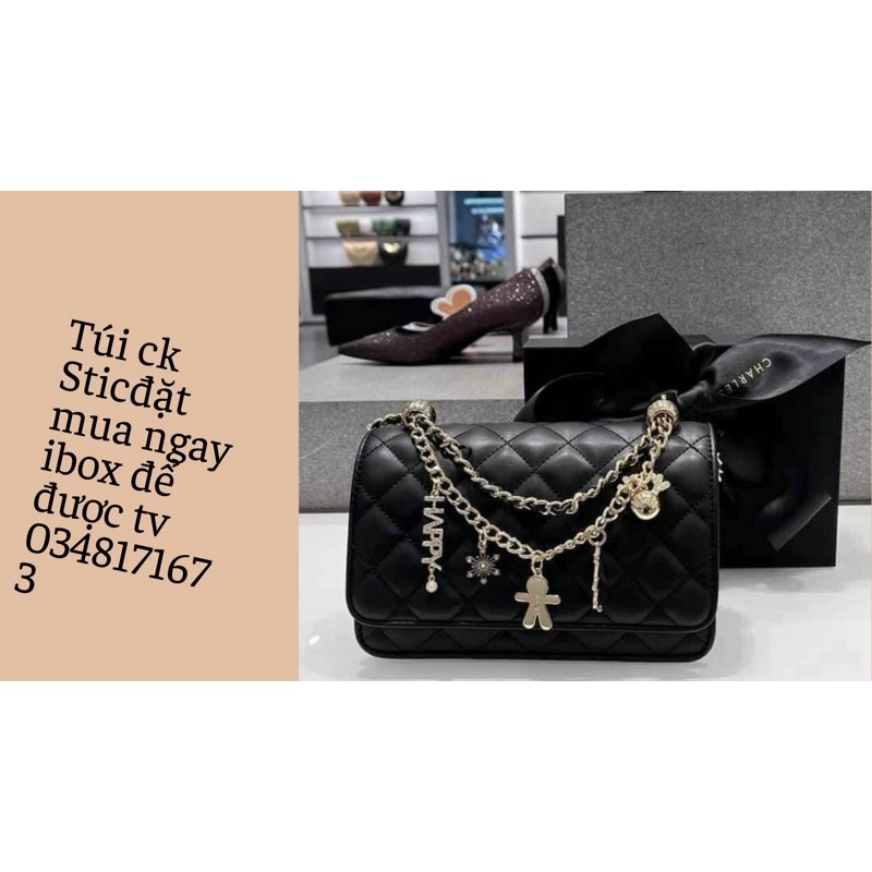 Túi xách nữ đeo vai Ck stic fullbook