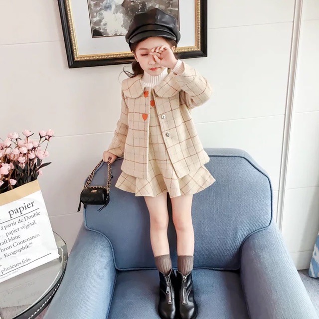 Set váy dạ cho bé gái🌺