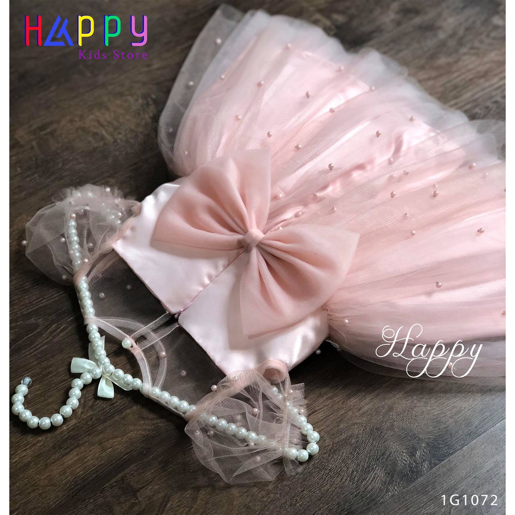 Đầm công chúa bé gái cao cấp HAPPY [Size 9-22kg] - 1G1072