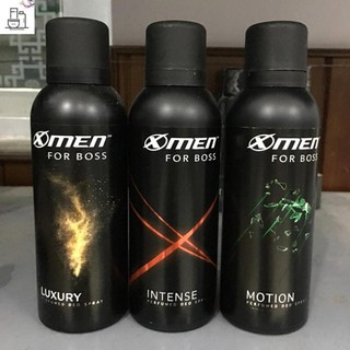 Xịt khử mùi Xmen For Boss 150ml đủ màu