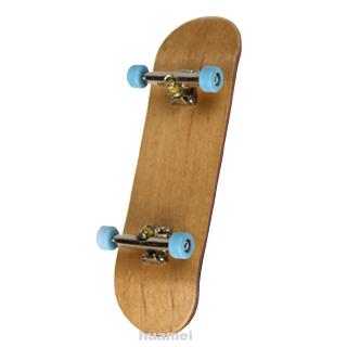 9.7 * 3 cm PU Maple Wood Cute Party Favor Kids Children Mini Fingerboard Key Skate Boarding Toys