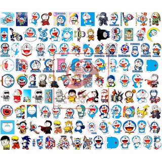Stickers hình dán không thấm nước set Doremon