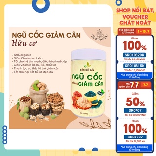 Ngũ cốc giảm cân, bột gạo lứt mè đen Bến Mễ Cốc giảm cân đẹp da