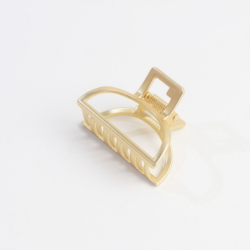 Kẹp Tóc Càng Cua Hình Mặt Trăng Màu Sắc Thời Trang